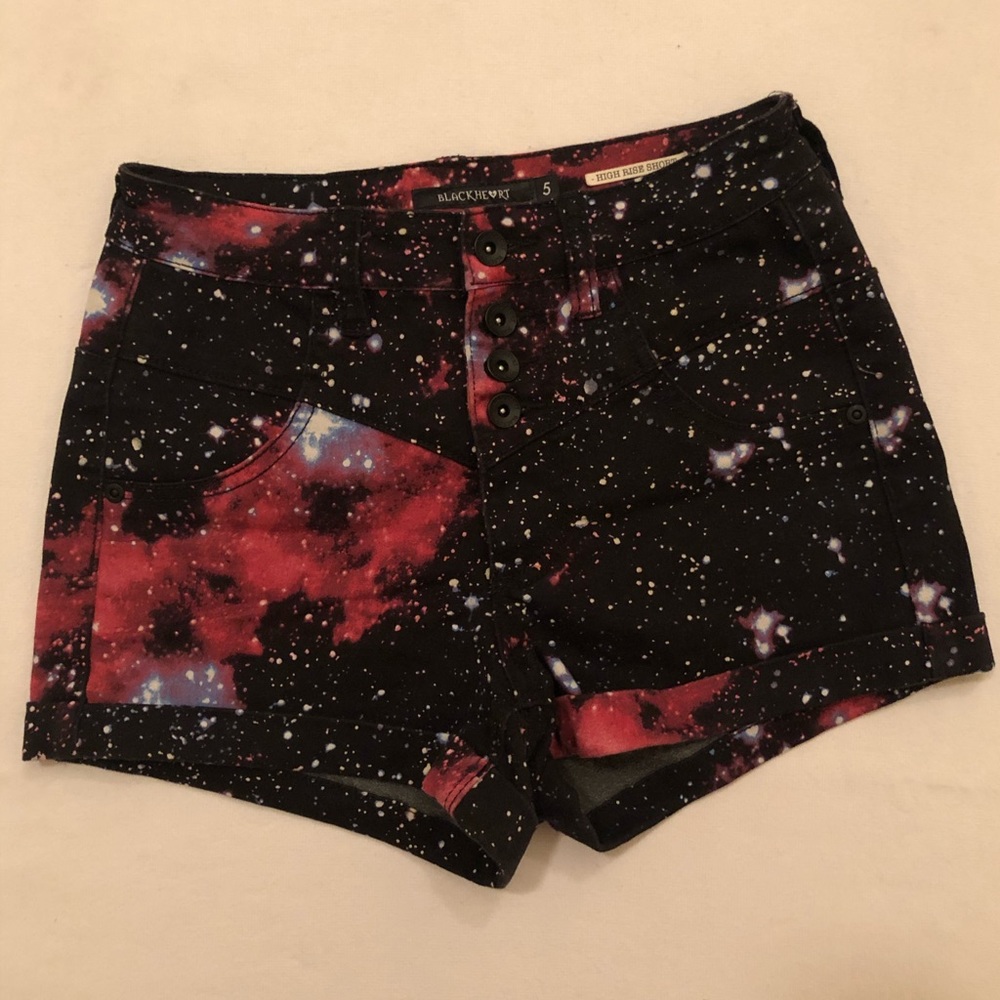 Galaxy High Rise Shorts